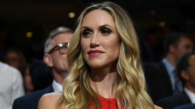 Image for article titled Lara Trump, Bad Singer, Insists Her Tom Petty Cover Is Getting Shadow Banned