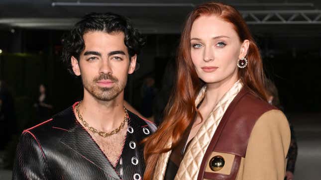 Joe Jonas and Sophie Turner at the Second Annual Academy Museum Gala held at the Academy Museum of Motion Pictures on October 15, 2022 in Los Angeles, California. 