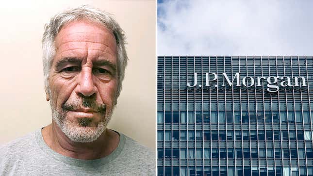 Image for article titled JP Morgan Settles Epstein Lawsuit With U.S. Virgin Islands for $115 Million Less Than Demanded