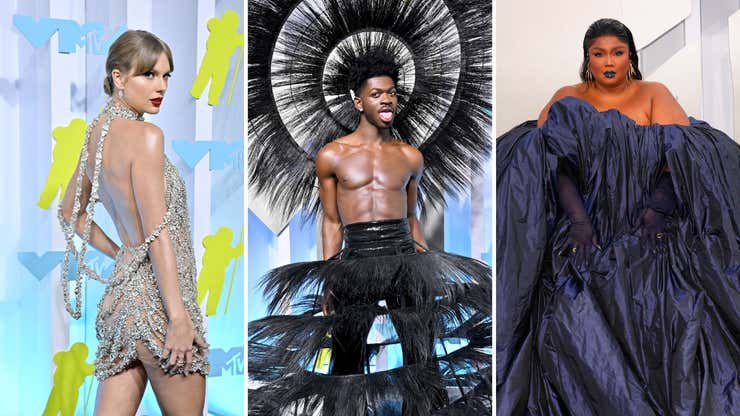 Image for The 2022 VMAs Red Carpet: All the Otherworldly Looks and the Ones That Failed to Launch