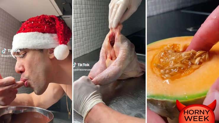 Image for TikTok Chefs Take 'Food Porn' Literally