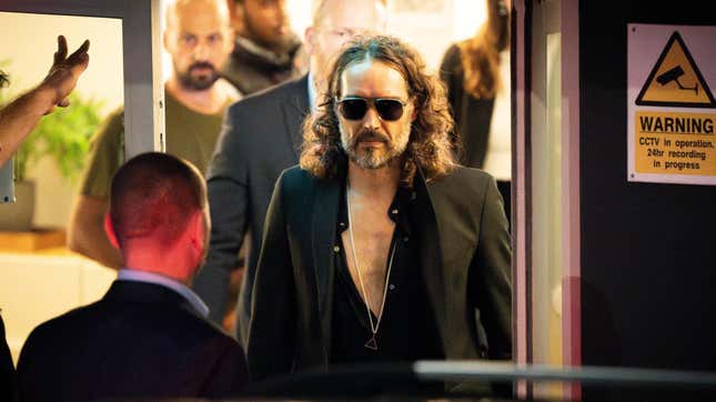 Image for article titled Russell Brand Allegations Spark U.K. Investigation Into &#39;a Number&#39; of Newly Reported Sexual Offenses